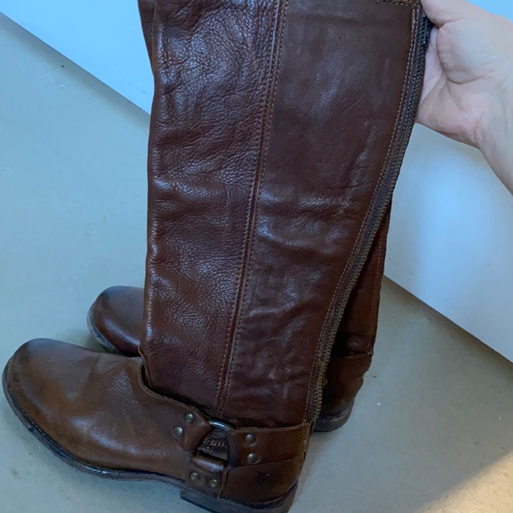 Frye Boots, worn once or twice. BEAUTIFUL CONDITION!